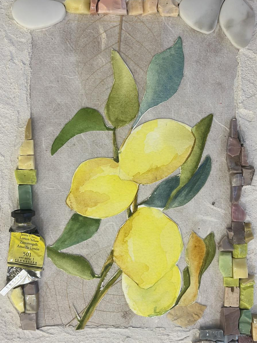 Mosaïque citrons